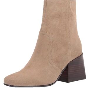 Blondo Sadie Suede Heels Square Toe Ankle Boots Size 11 New